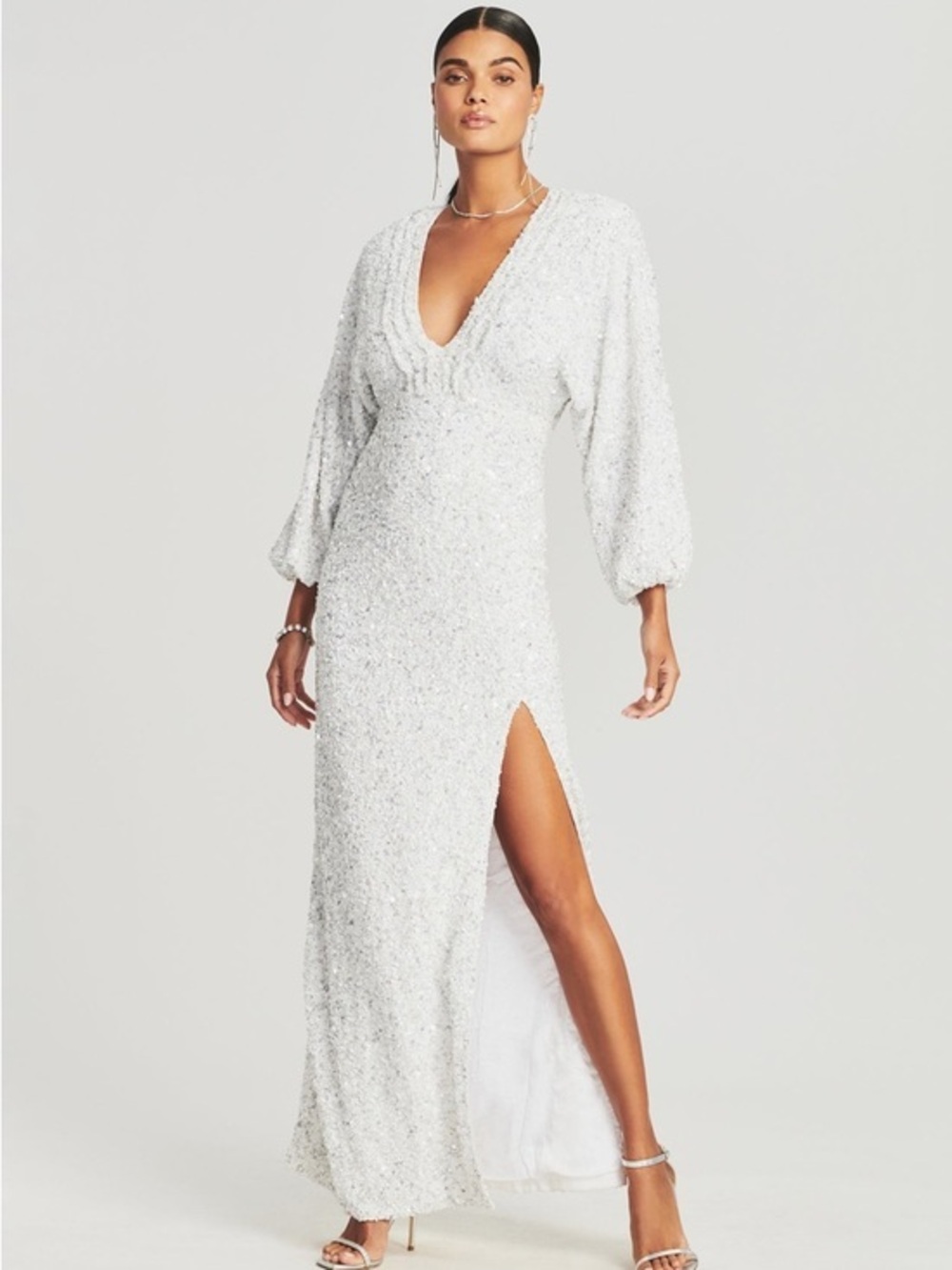 Retrofete Camille Sequin Dress Small